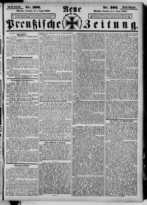 Neue preußische Zeitung vom 08.08.1889