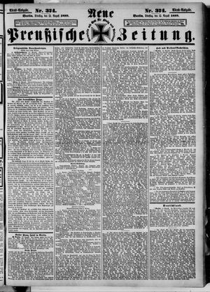Neue preußische Zeitung vom 13.08.1889