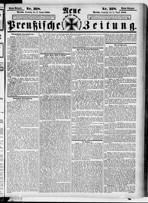 Neue preußische Zeitung vom 15.08.1889