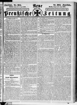 Neue preußische Zeitung vom 20.08.1889