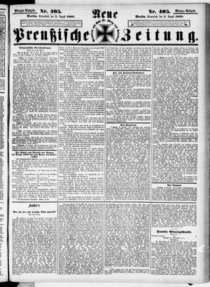 Neue preußische Zeitung vom 31.08.1889
