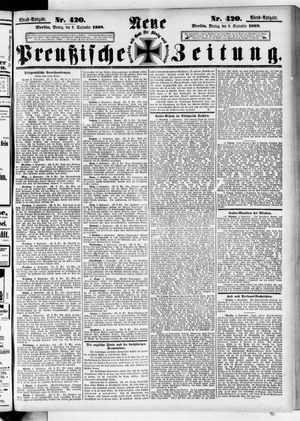 Neue preußische Zeitung vom 09.09.1889