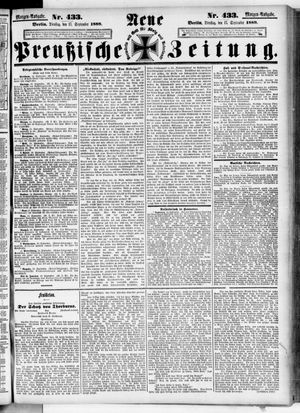 Neue preußische Zeitung on Sep 17, 1889