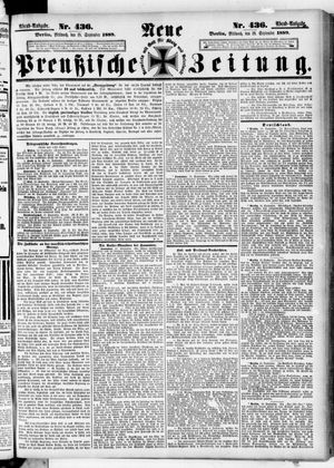Neue preußische Zeitung on Sep 18, 1889