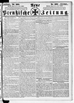 Neue preußische Zeitung on Oct 21, 1889