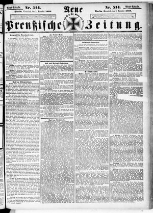 Neue preußische Zeitung vom 02.11.1889