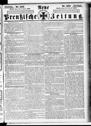 Neue preußische Zeitung vom 25.11.1889