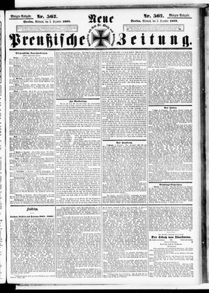 Neue preußische Zeitung vom 04.12.1889