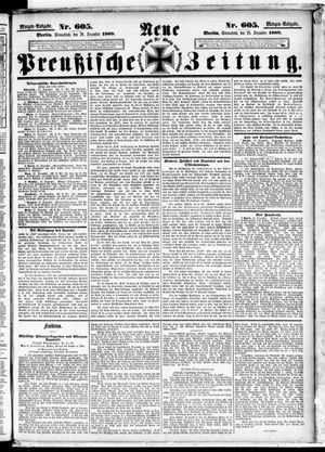 Neue preußische Zeitung vom 28.12.1889