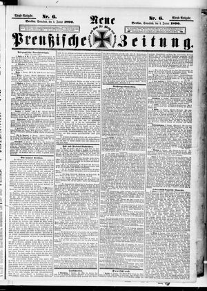 Neue preußische Zeitung vom 04.01.1890