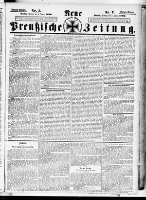 Neue preußische Zeitung vom 05.01.1890