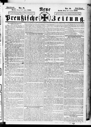 Neue preußische Zeitung vom 06.01.1890