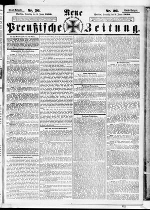 Neue preußische Zeitung vom 16.01.1890