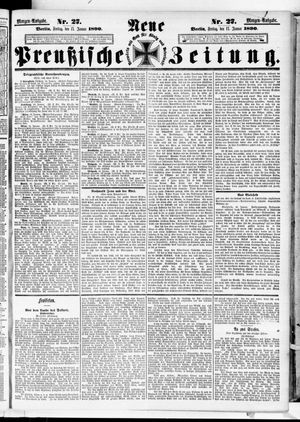 Neue preußische Zeitung vom 17.01.1890
