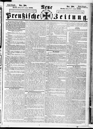 Neue preußische Zeitung vom 17.01.1890