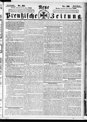 Neue preußische Zeitung vom 18.01.1890