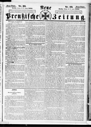 Neue preußische Zeitung vom 21.01.1890