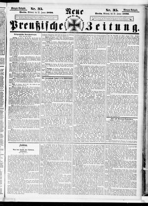 Neue preußische Zeitung vom 22.01.1890
