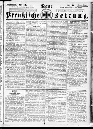 Neue preußische Zeitung vom 25.01.1890