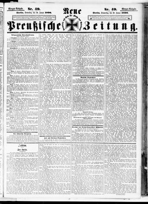 Neue preußische Zeitung vom 30.01.1890