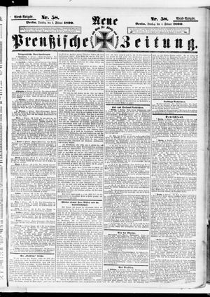 Neue preußische Zeitung vom 04.02.1890