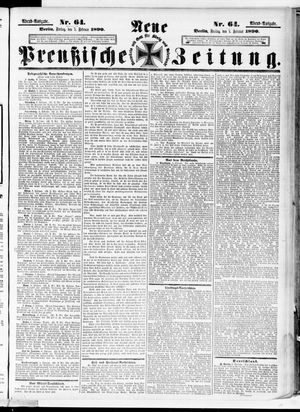 Neue preußische Zeitung on Feb 7, 1890
