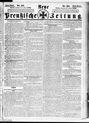 Neue preußische Zeitung on Feb 8, 1890