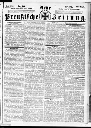 Neue preußische Zeitung vom 11.02.1890