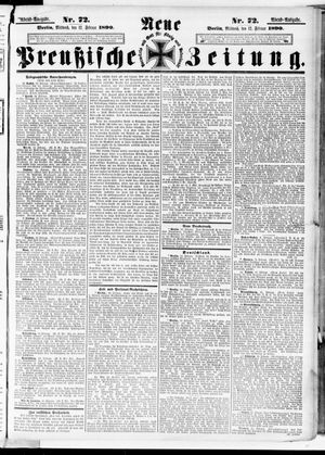 Neue preußische Zeitung vom 12.02.1890
