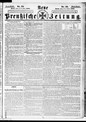 Neue preußische Zeitung on Feb 14, 1890