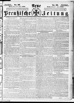 Neue preußische Zeitung on Feb 14, 1890