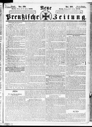 Neue preußische Zeitung vom 16.02.1890