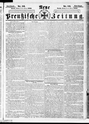 Neue preußische Zeitung vom 19.02.1890