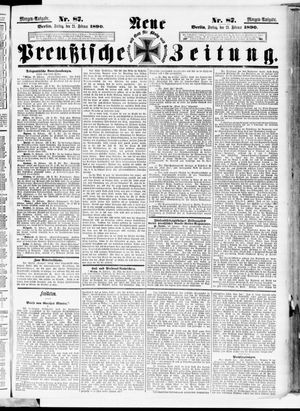 Neue preußische Zeitung vom 21.02.1890