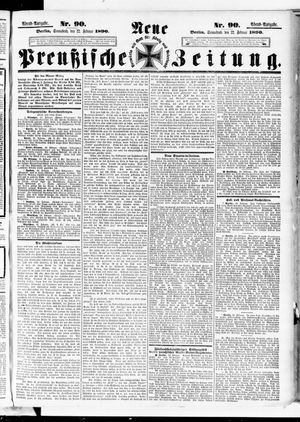 Neue preußische Zeitung vom 22.02.1890