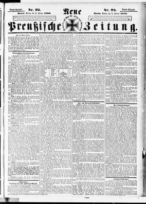 Neue preußische Zeitung vom 24.02.1890