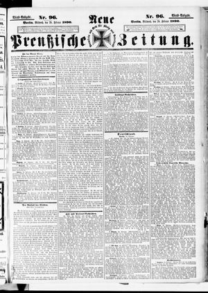 Neue preußische Zeitung vom 26.02.1890
