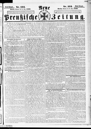 Neue preußische Zeitung vom 26.03.1890