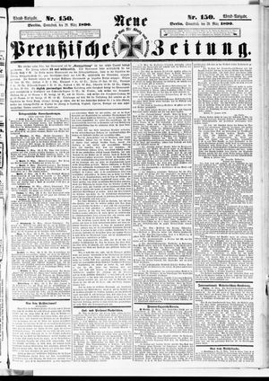 Neue preußische Zeitung vom 29.03.1890