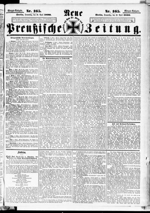 Neue preußische Zeitung vom 10.04.1890
