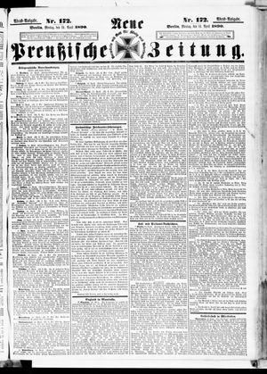 Neue preußische Zeitung vom 14.04.1890