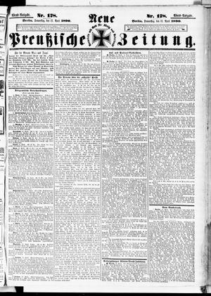 Neue preußische Zeitung vom 17.04.1890