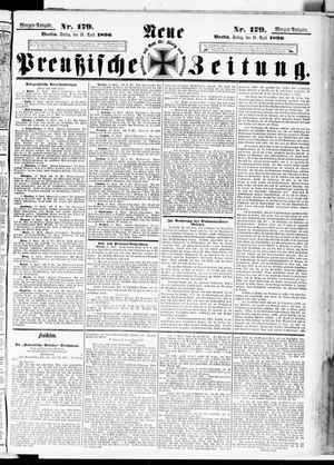 Neue preußische Zeitung vom 18.04.1890