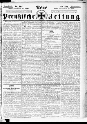 Neue preußische Zeitung vom 19.04.1890