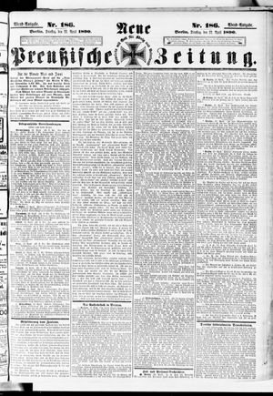 Neue preußische Zeitung vom 22.04.1890