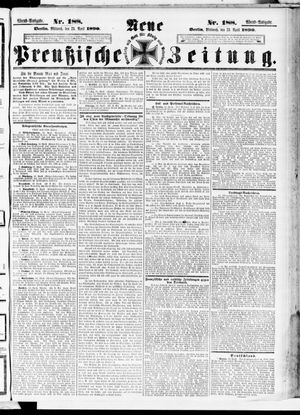 Neue preußische Zeitung vom 23.04.1890