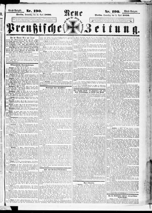 Neue preußische Zeitung vom 24.04.1890