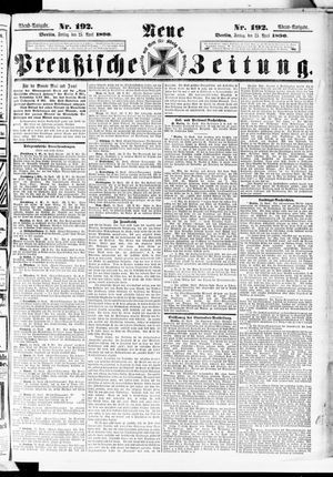 Neue preußische Zeitung vom 25.04.1890