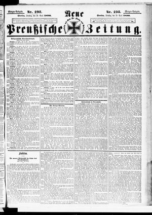 Neue preußische Zeitung vom 29.04.1890