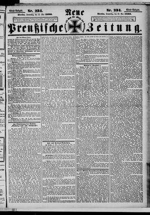 Neue preußische Zeitung vom 22.05.1890